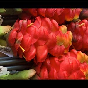 SALE! THREE 28” Red Beehive Ginger QUALITY Tropical Artificial Flower